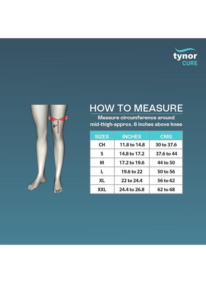 Tynor TYNOR Knee Immobiliser 19"/48cm, Grey, Large, 1 Unit  - Image 4
