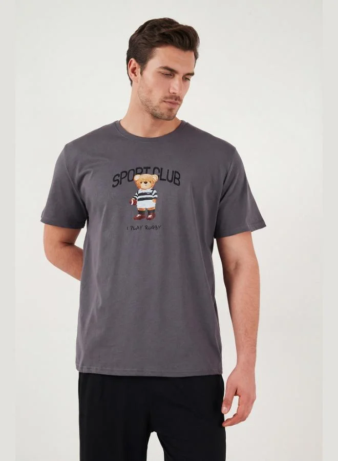 Buratti  Buratti Cotton Regular Fit Printed Pajama Set for Men PAJAMA SET 6096160 for Men | Best Price UAE