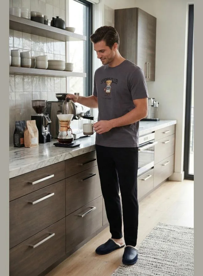 Buratti Cotton Regular Fit Printed Pajama Set for Men PAJAMA SET 6096160