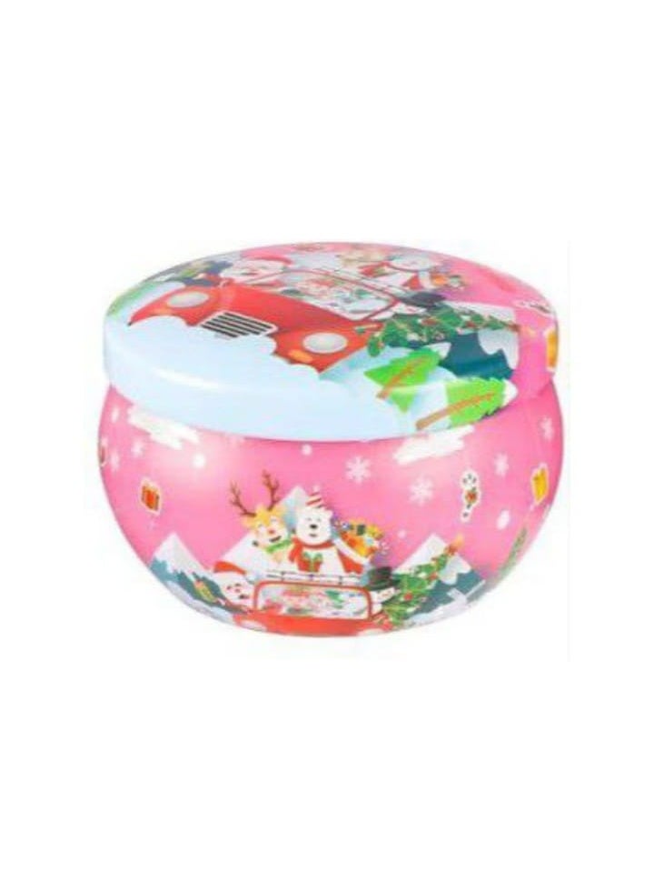 شمعة معطرة لعيد الميلاد، هدايا عيد الميلاد، 2.5 أونصة، شموع عيد الميلاد، شموع شمع الصويا، مجموعة عيد الميلاد المعطرة، شموع معطرة هدايا صغيرة للنساء والرجال والأصدقاء