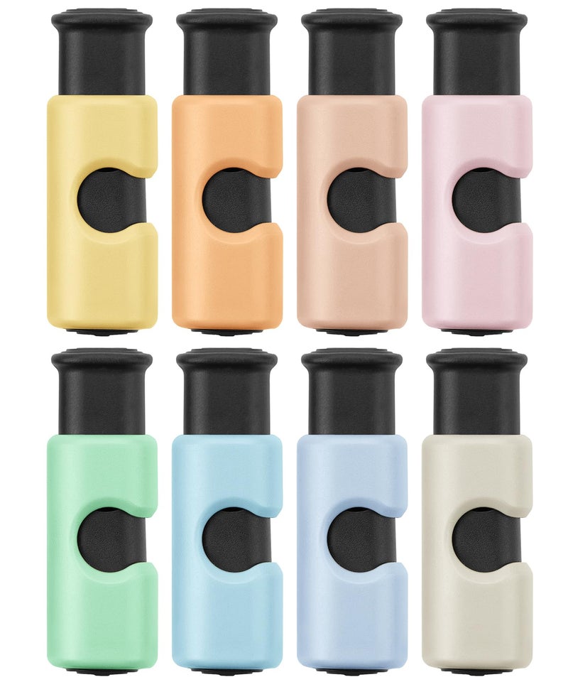 Mr. Pen- Squeeze And Lock Bread Bag Clips  8 Pack  Soft Pastel Colors  Squeeze And Lock Bread Clips Reusable - Image 1