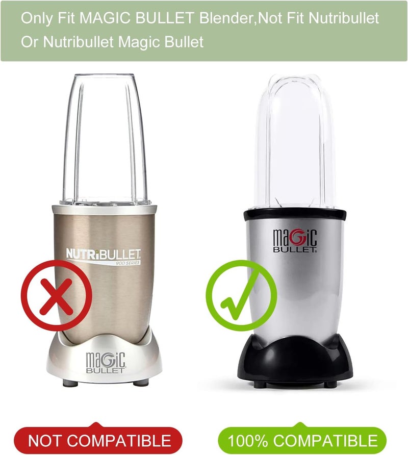 LVAINIT 1-pack Magic Bullet Replacement Parts Cross Blades Compatible with Magic Bullet 250w Blender, Juicer and Mixer (Model MB1001) - Image 2