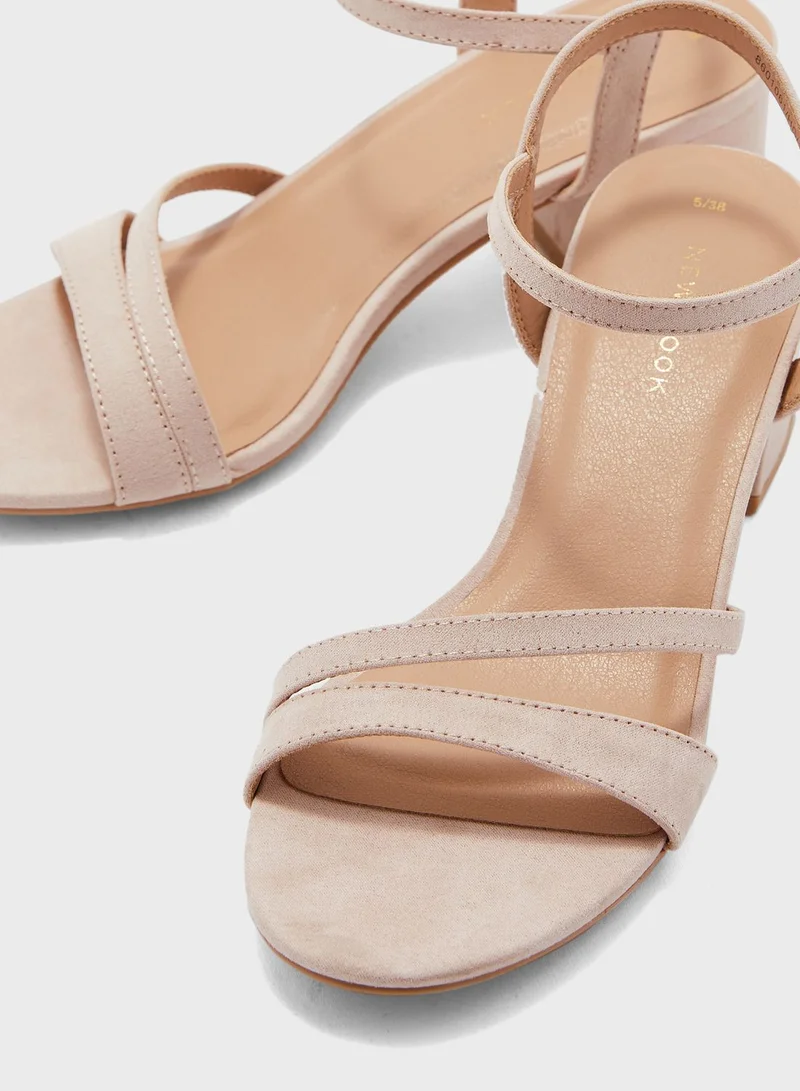 NEW LOOK Vino Ankle Strap Sandals