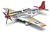 NewRay World War II Replica Fighter Air Planes ClassicAircraft P51D Red Tails 148 by New Ray - Image 3