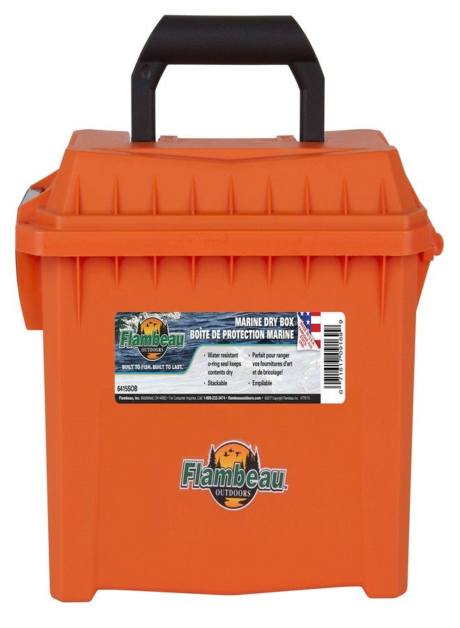 Flambeau Outdoors 6415SO Marine Dry Box, 11", Orange - Image 5