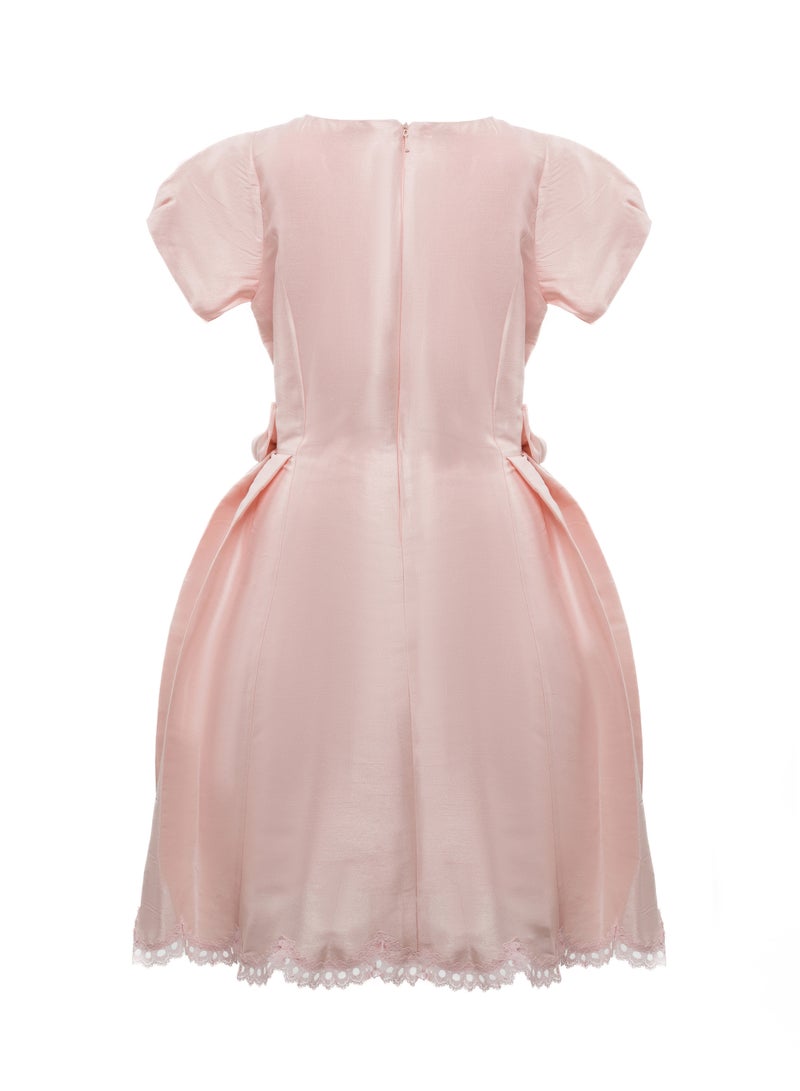 QUEEN PEACH Girls Party Dress, Princess Dress Party Wear Wedding Evening Formal Pageant Dance Gown for Birthday Kid Girls Elegant - Image 3