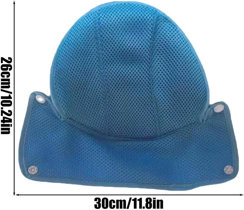 Construction Helmet Sweat Liner | Breathable Reusable Washable - Construction Hardhat Sweatband | for Adults Farmers Professional Agricultural Planting Roofing Landscaping Projects - Image 5