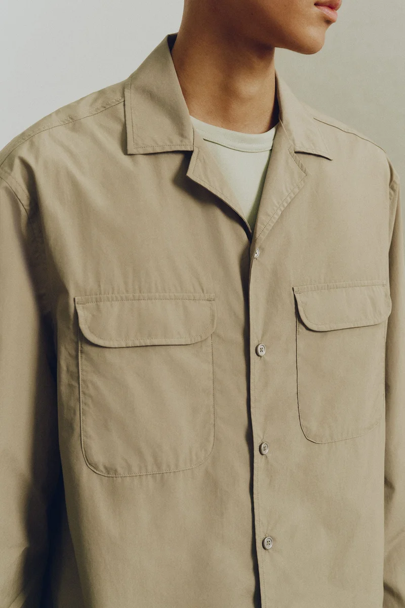 H&M Loose Fit Cotton resort shirt