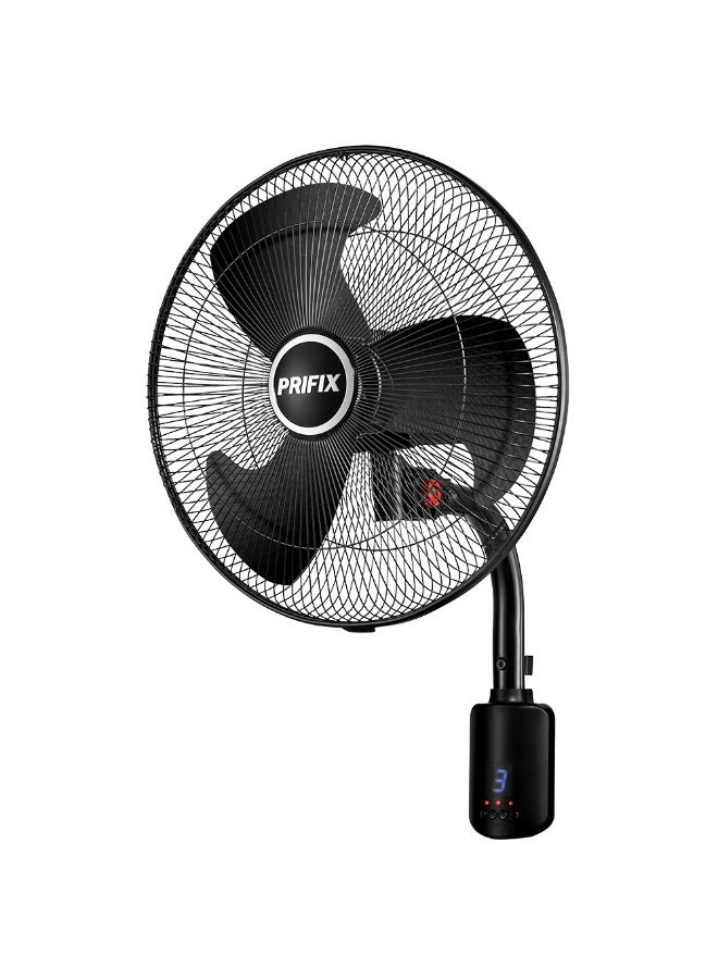 بريفيكس مروحة حائط بريفيكس شارك 18 بوصة مع ريموت كنترول أسود WFS-181 - Image 2