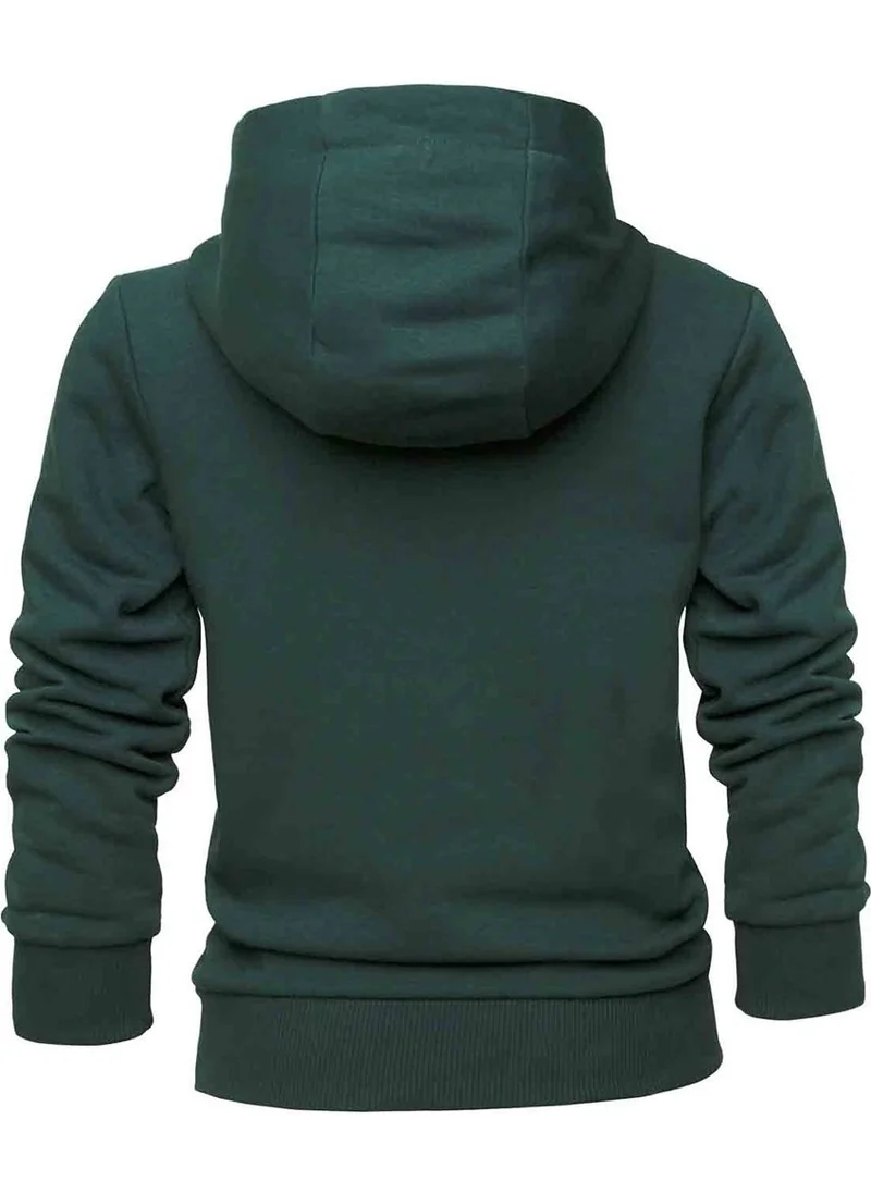 BRZ Collection Printed Boy's Hooded Sweatshirt