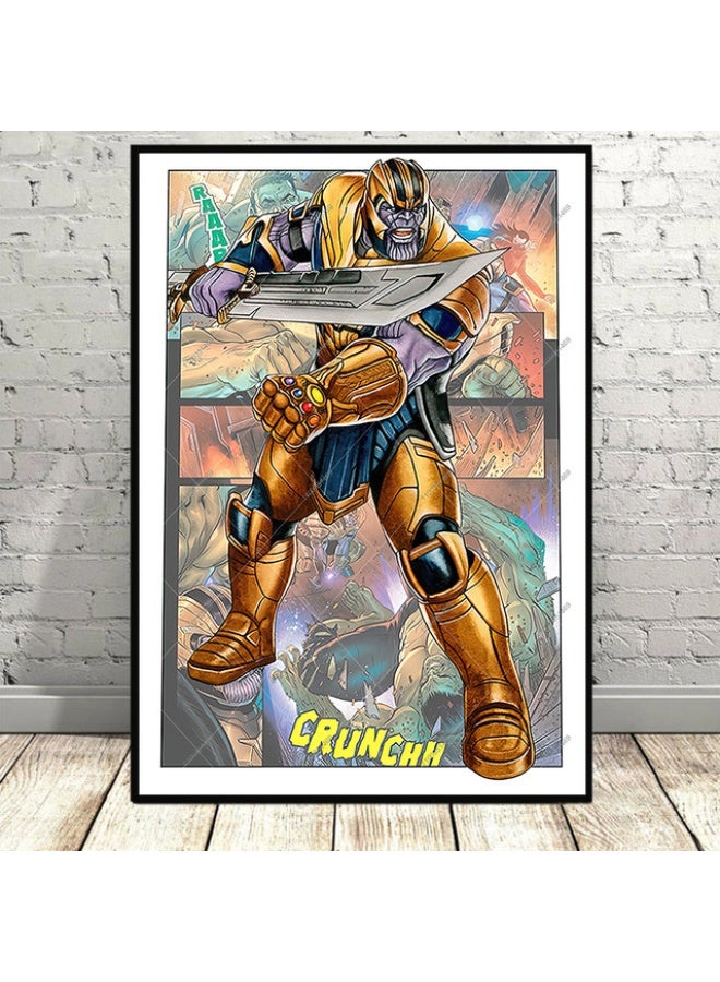 Nariele New Avengers Frameless Home Decor Wall Painting Poster