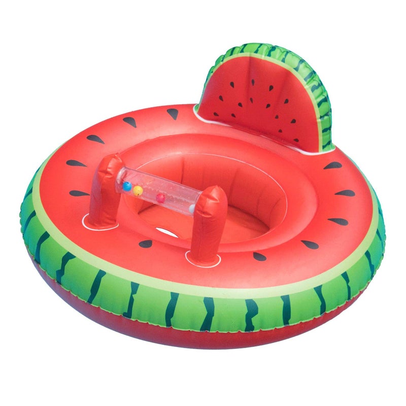 Swimline Inflatable Watermelon Baby Seat Float - Image 2