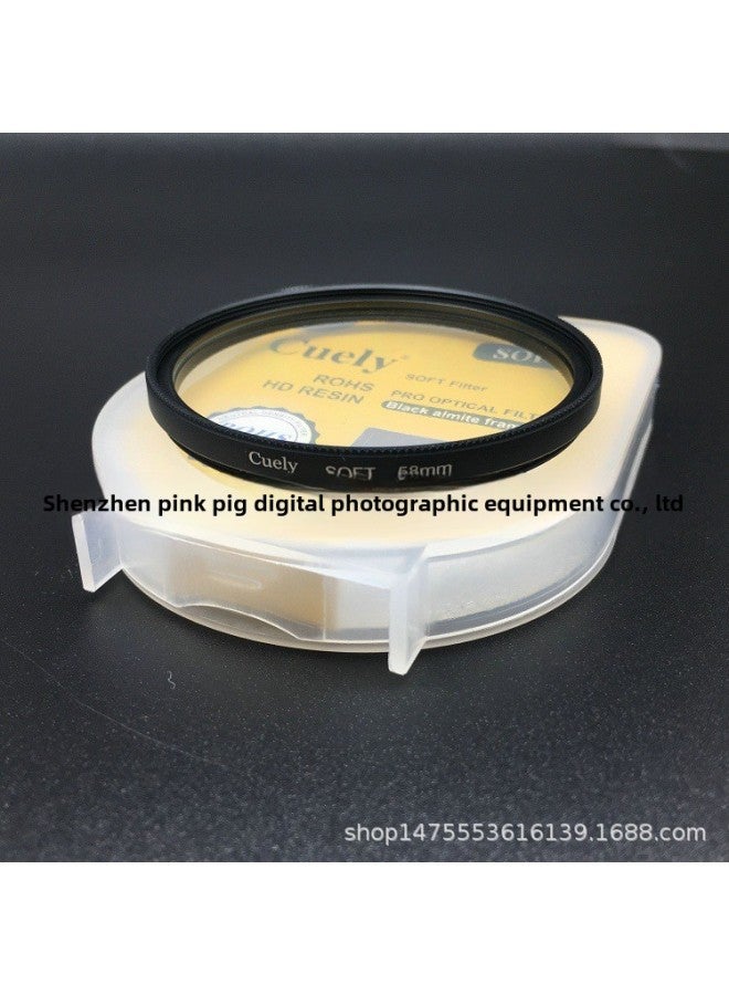 Cuely Soft Light Mirror Hazy Mirror 40.5mm/49mm/52mm/55mm Soft Light Mirror Hazy Mirror Soft Focus Mirror-Color:49mm  - Image 3
