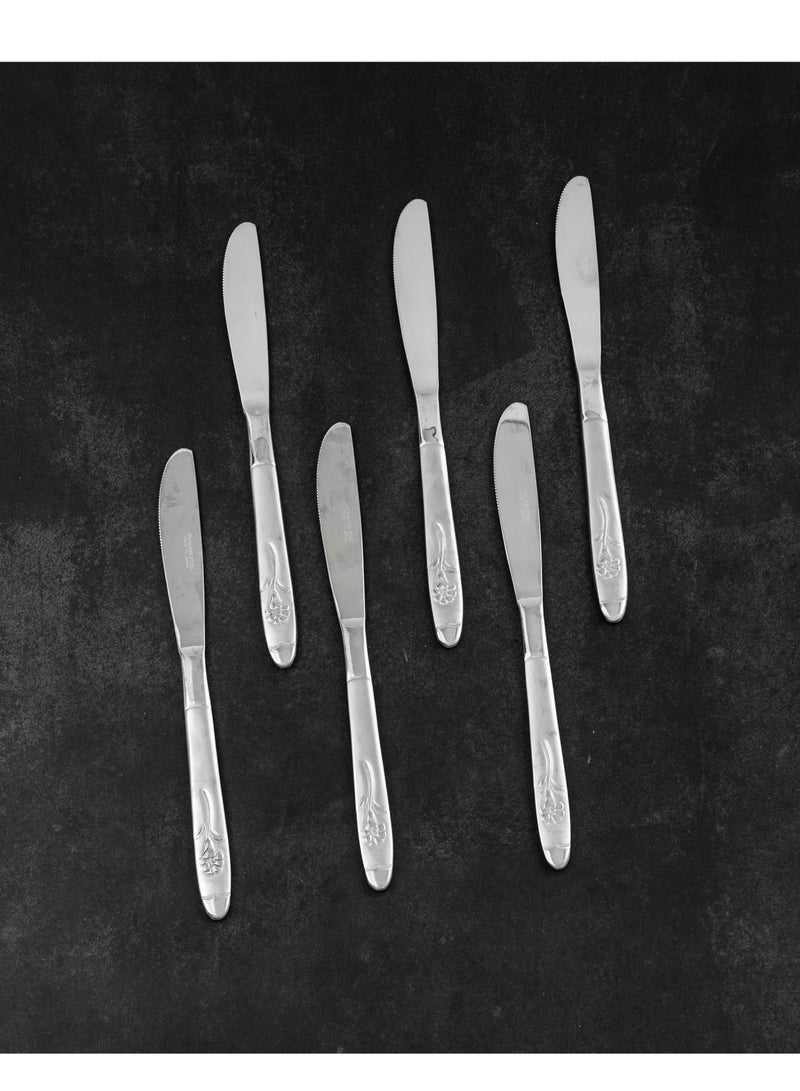 Hic Japanese stainless steel dinner knife set 6 pieces  - Image 5