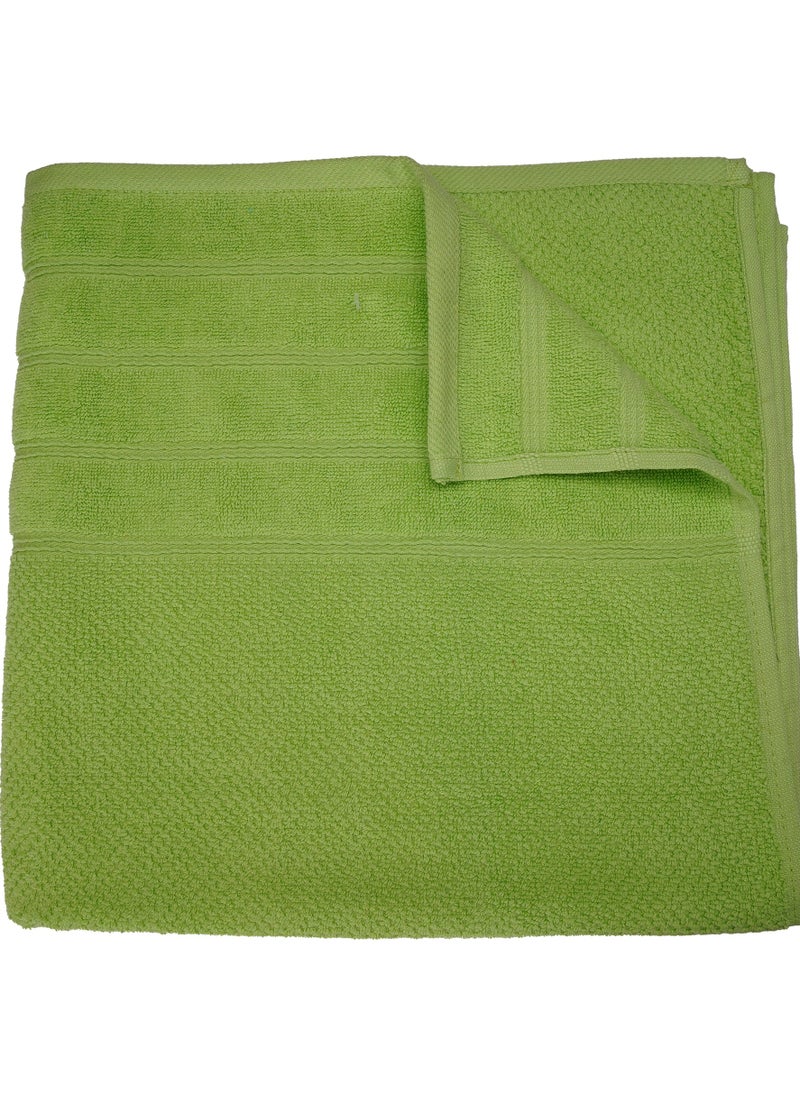Home-Tex Design - Hometex Design Luxurious And Soft Green 550 GSM Bath Towel Perfect For Home and Home Decor - Image 1
