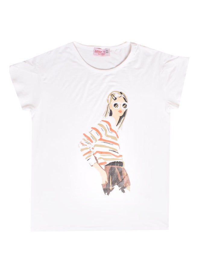 Junior - High Quality Cotton Blend and comfy  T-Shirt - Image 1