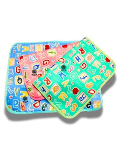 White Bubble White Bubble 45x60cm Waterproof Baby Cot Sheet 06 Month Lightweight Hand Washable 