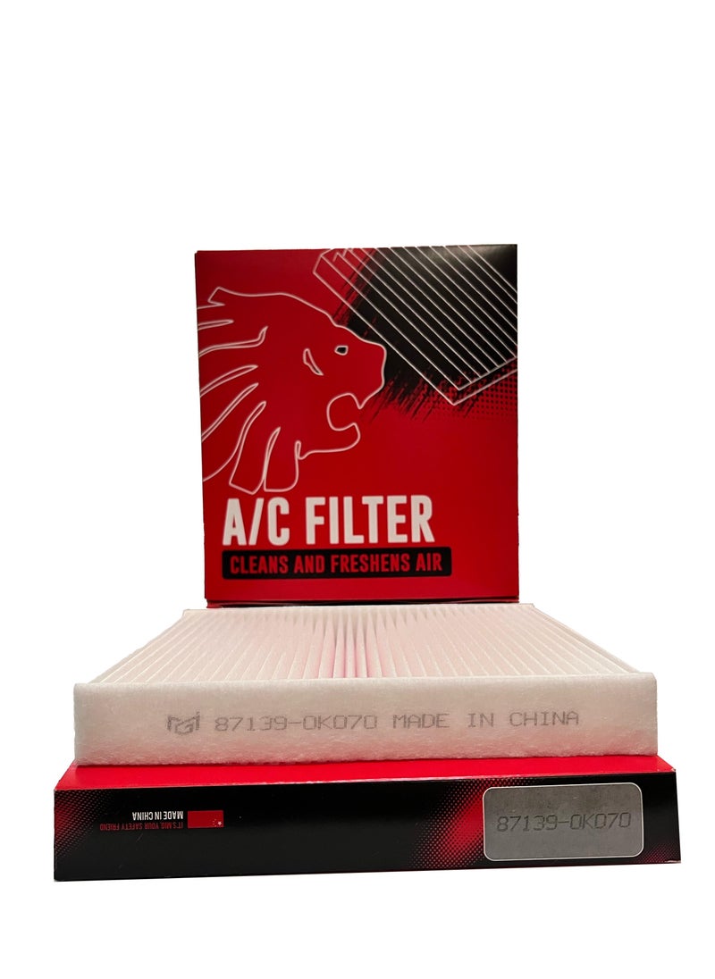 MIG YOUR SAFETY FRIEND - 87139-0K070 MIG AC FILTER COMPATIBLE TO USE FOR HiLux 2019-2024 - Image 1
