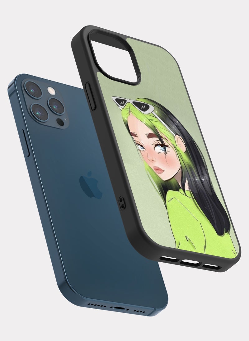 PXLAAT iPhone 12 Pro Max case cover Billie Eilish - Image 2