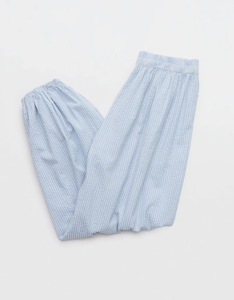 Aerie  Aerie Seersucker Balloon Pant for Women | Best Price UAE
