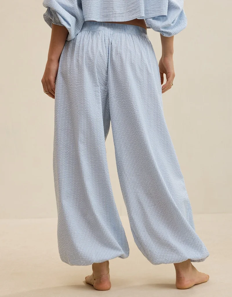 Aerie  Aerie Seersucker Balloon Pant for Women | Best Price UAE