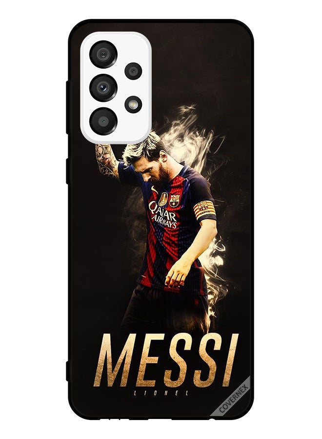 Covernex Protective Case Cover For Samsung Galaxy A33 5G Lionel Messi Vintage - Image 1