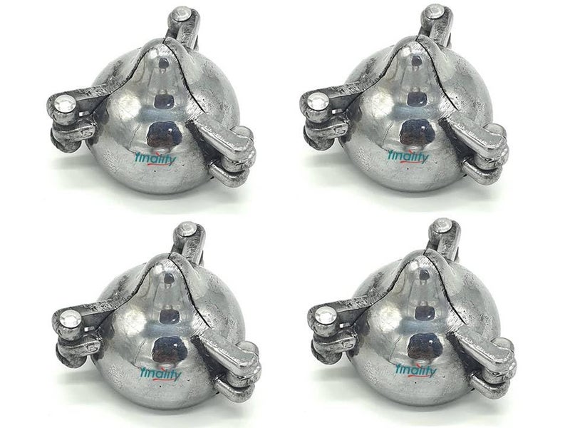 finality Aluminium Modak Mould Modak Maker Size Extra Large Set of 4 - Image 1
