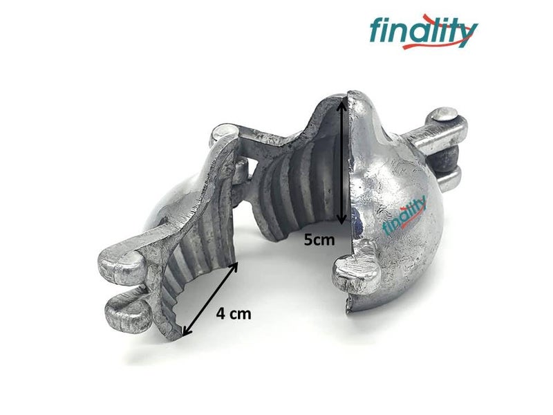 finality Aluminium Modak Mould Modak Maker Size Extra Large Set of 4 - Image 3