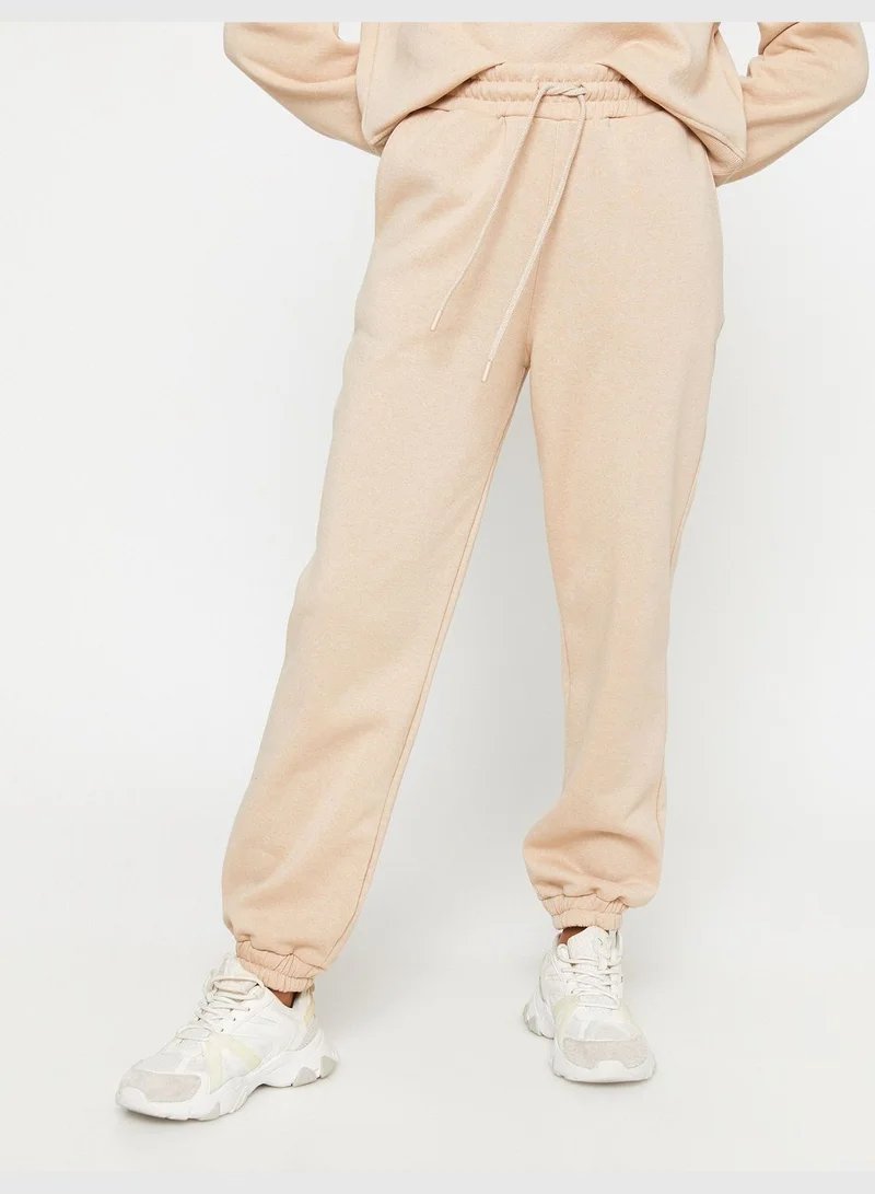 KOTON Basic Jogger Sweatpants Pocket Drawstring