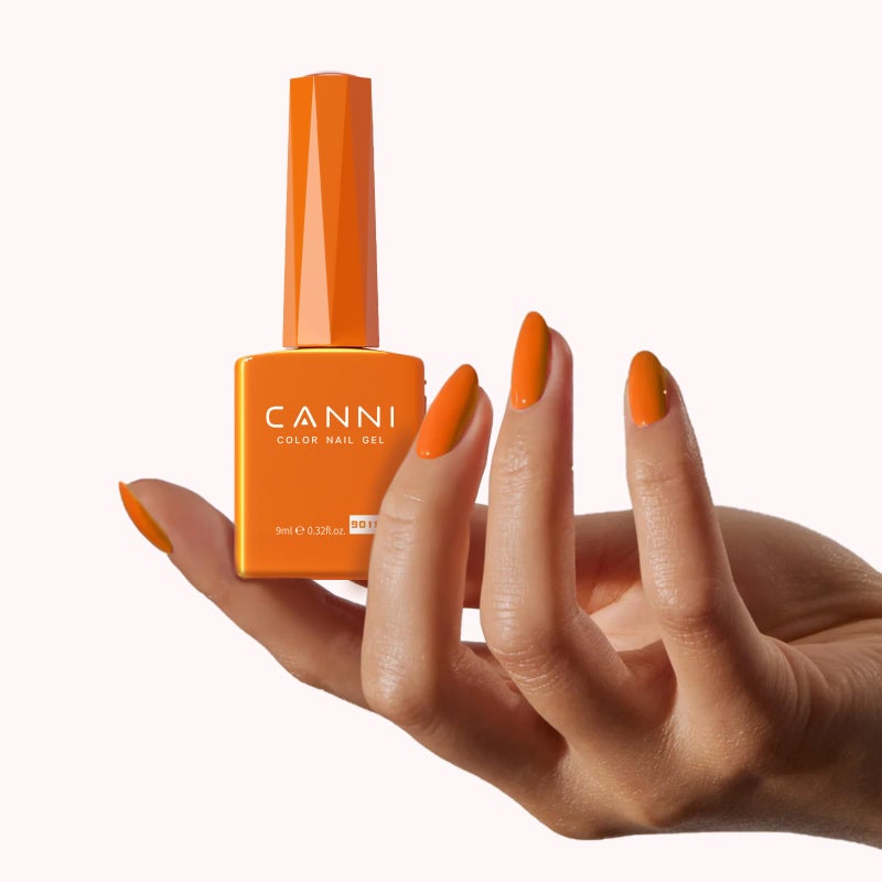 CANNI Pink Gel Nail Polish â€“ Light Nude Oyster Pink, High Gloss Soak-Off UV/LED Gel for French Manicure, DIY Home & Salon Use, 0.32 fl oz - Image 5