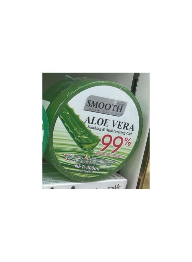 Smooth Soothing And Moisture Aloe Vera Gel Green 300ml 