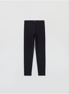 Ovs OVS Printed Stretch Cotton Leggings  - Image 3