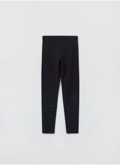 Ovs OVS Printed Stretch Cotton Leggings  - Image 2