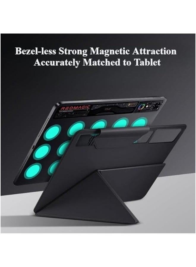 Cace for ZTE Nubia Red Magic Gaming Pad Pro 10.9-inch (2024),Magnetic Multi-functional Smart Tablet Cover with Auto Sleep/Wake u0026 Multi-view Stand,Anti-fall Protective - Image 4