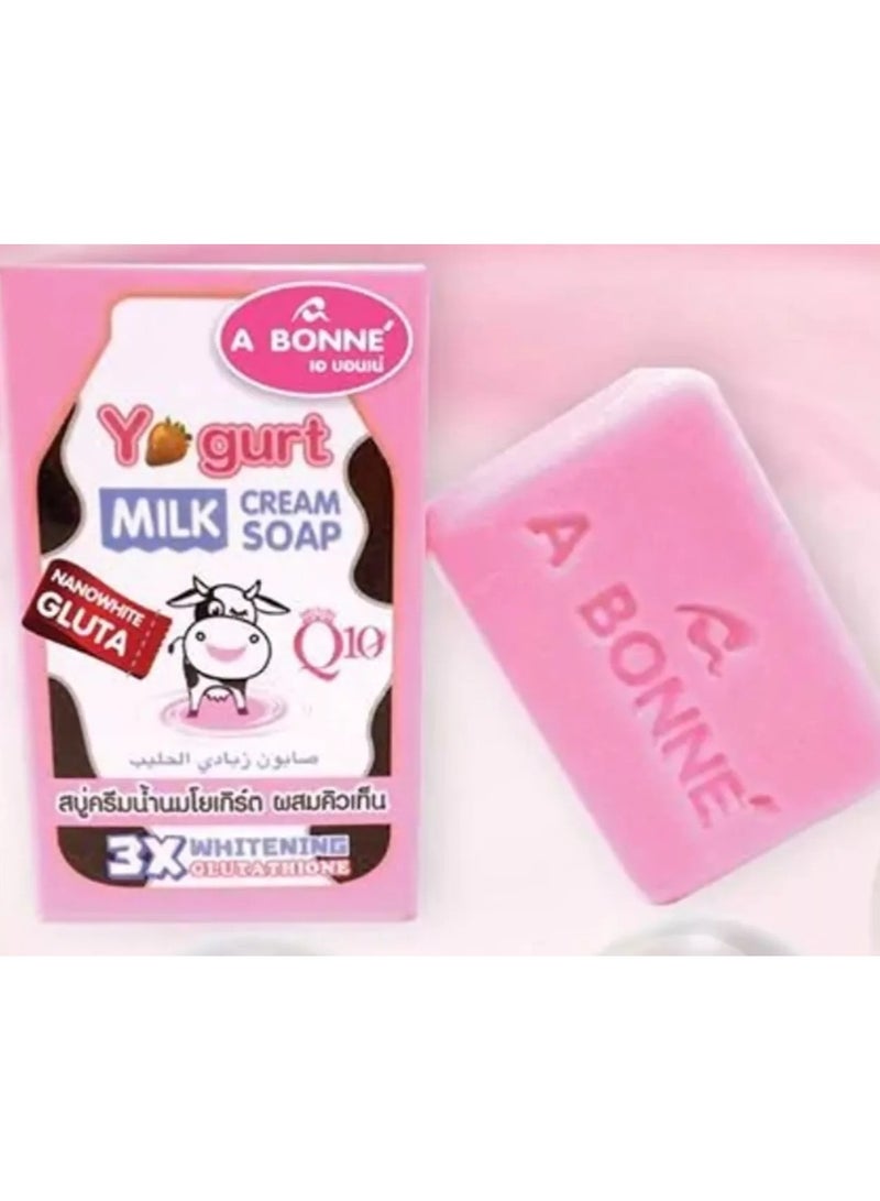 إيه بون صابون كريم الحليب والزبادي 90 جرام - Image 2