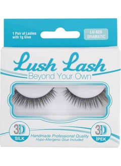Lush Lash Silk Lash 3D Dramatic LU-628 8699067176289 