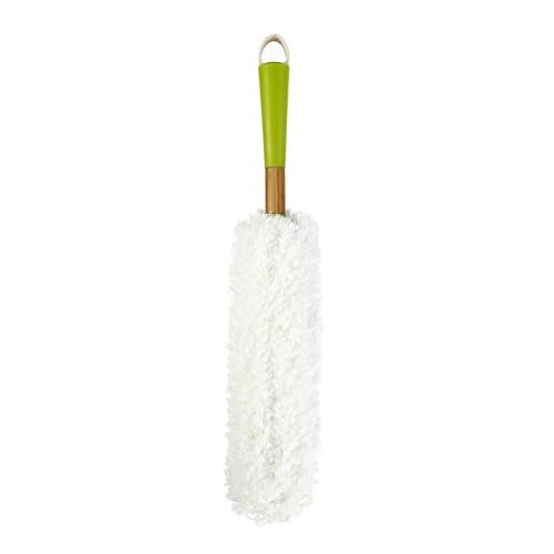 Full Circle Dust Whisperer Washable Microfiber Duster, Green - Image 1