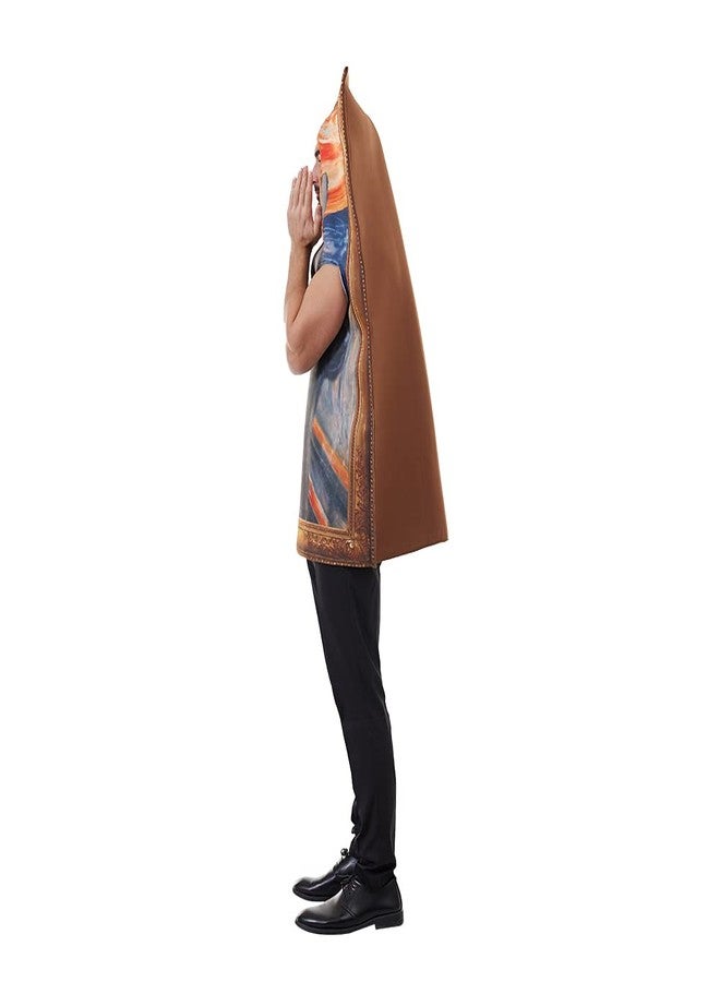 ReneeCho The Scream Costume Famous Paintings Costume Halloween Adult Women Funny Cerative - Image 4