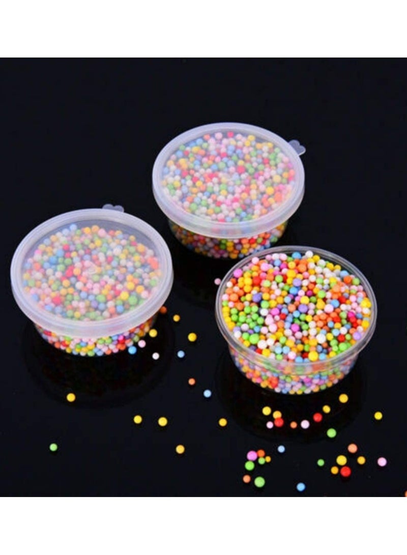 SYOSI Slime Storage Containers 24 Pack, Leakproof Clear Plastic Foam Ball Storage Cups Storage Jars Containers With Lids Slime Pots Tubs - Image 5