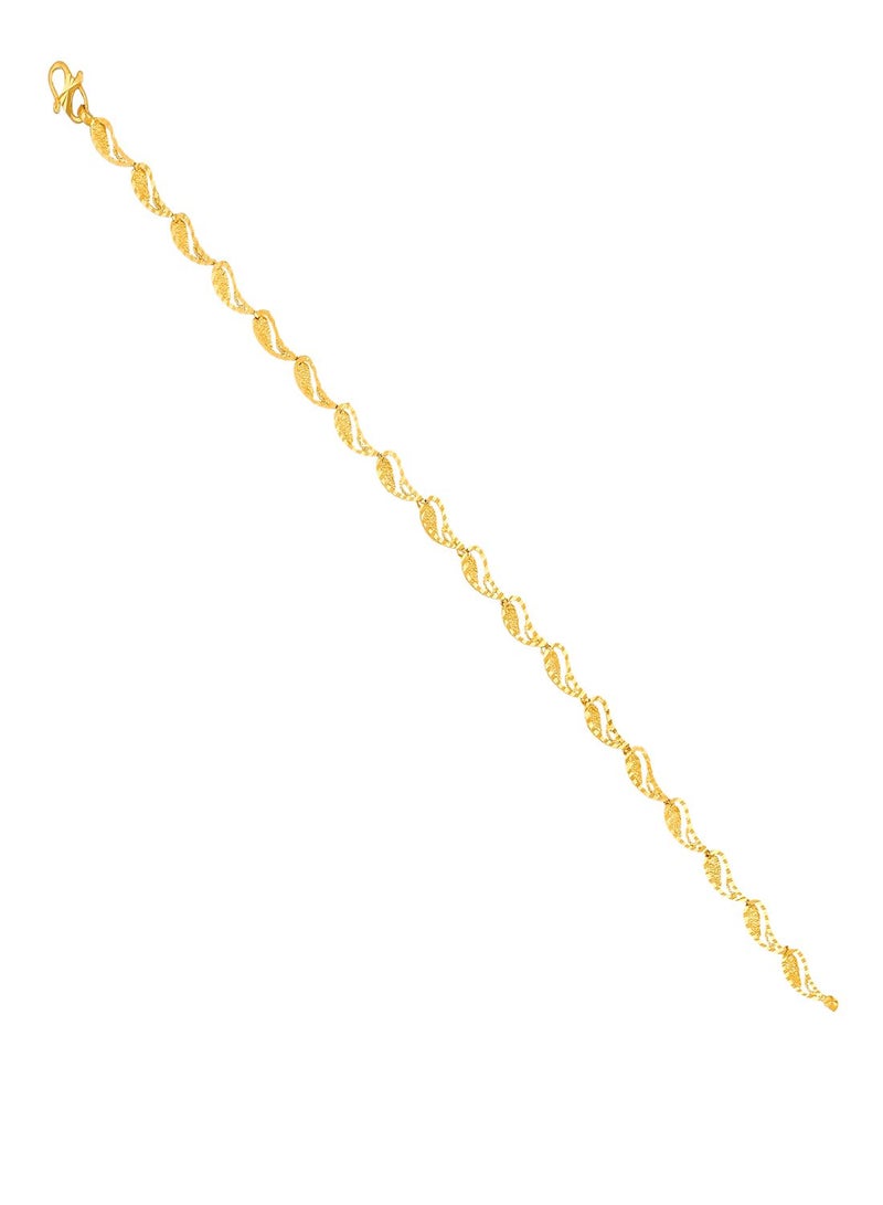 Malabar Gold and Diamonds 22 KT 916 Purity Gold Bracelet AIBR135  - Image 2