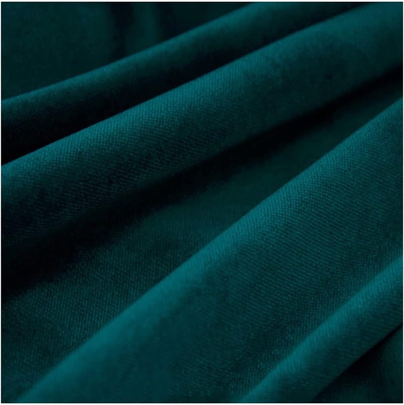 Minky Fabric Velvet Fabric 150x100cm Upholstery Velour Material for Sewing Crafts, Cushions, Costume, Curtain for Blankets, Apparel, Baby Accessories, Throws, P (Color : Teal) - Image 1