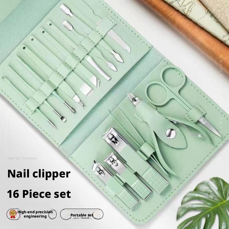 16-Piece Manicure Pedicure Set - Image 1