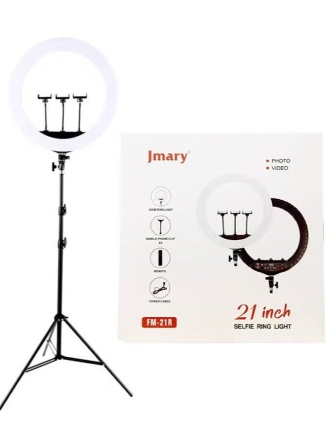 Jmary 21-Inch Ring Light With Tripod Stand - Image 2