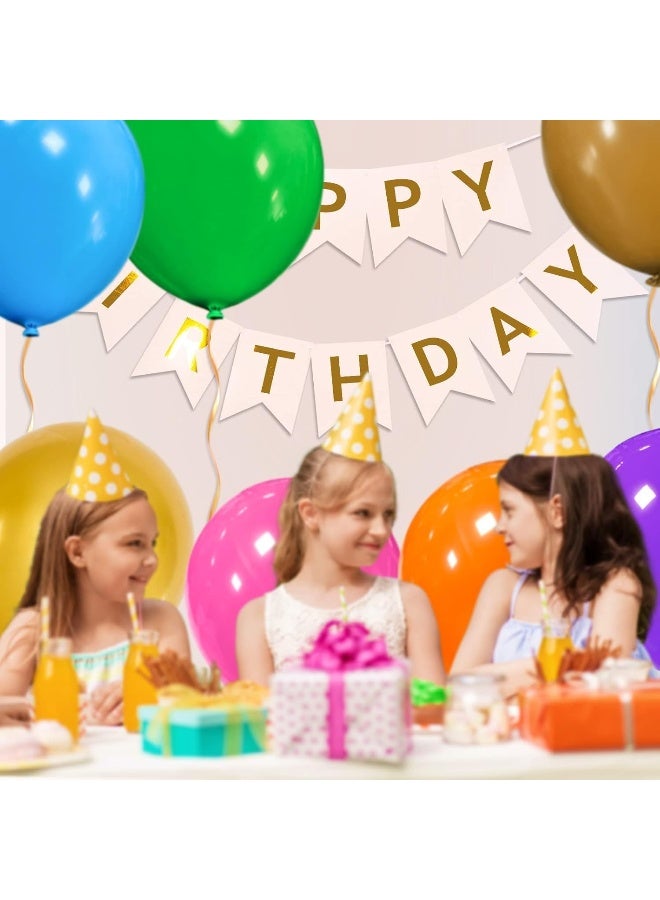 Goldedge 5 PCS Jumbo Latex Balloons – 18 Inch Plain Color Assorted Balloons for Outdoor Parties, Birthdays & Large Venue Decorations - Image 2