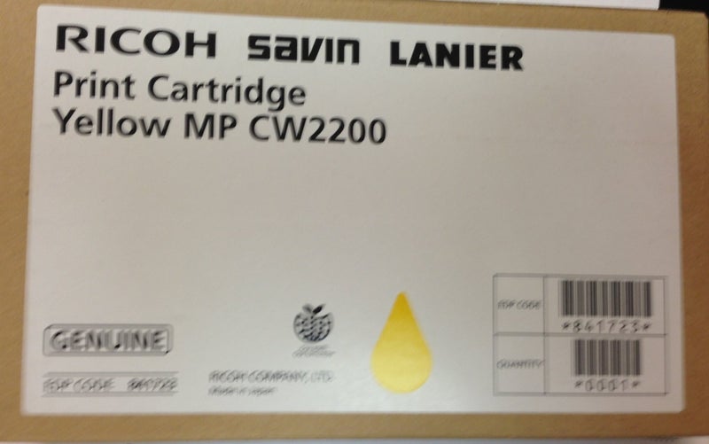 Ricoh Brand CW2200 Yellow Ink