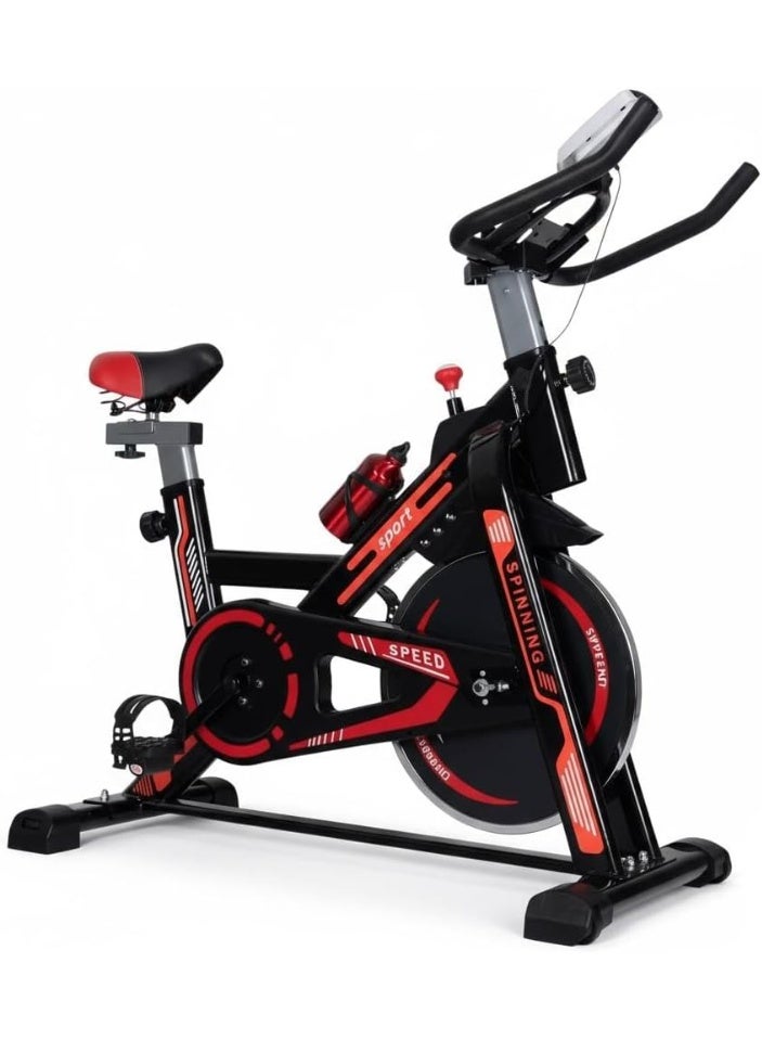 SportQ Exercise Bike for Fitness & Cardio & Strength Training with Adjustable Height & Water Bottle Holder, Exercise Bike for Home Workout, Cardio & Strength Training - Image 1