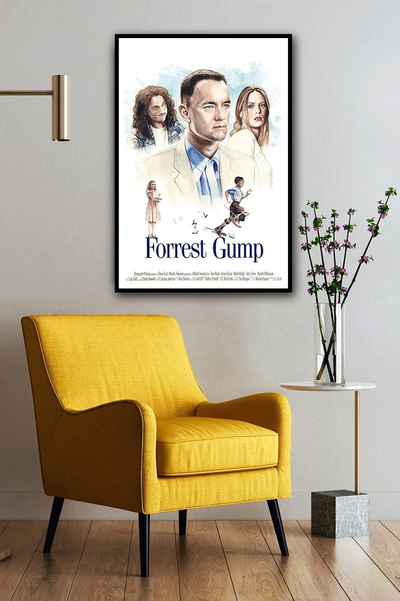 Ukeclvd Forrest Gump Movie Poster Canvas Art - Image 4