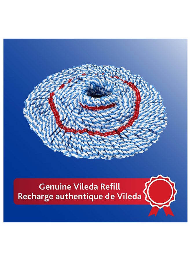 Vileda - Vileda MicroTwist Maxi Mop, Remove 99% Bacteria, Buffing Pad, Twist Wringing, Microfiber, Multi-purpose - Image 1