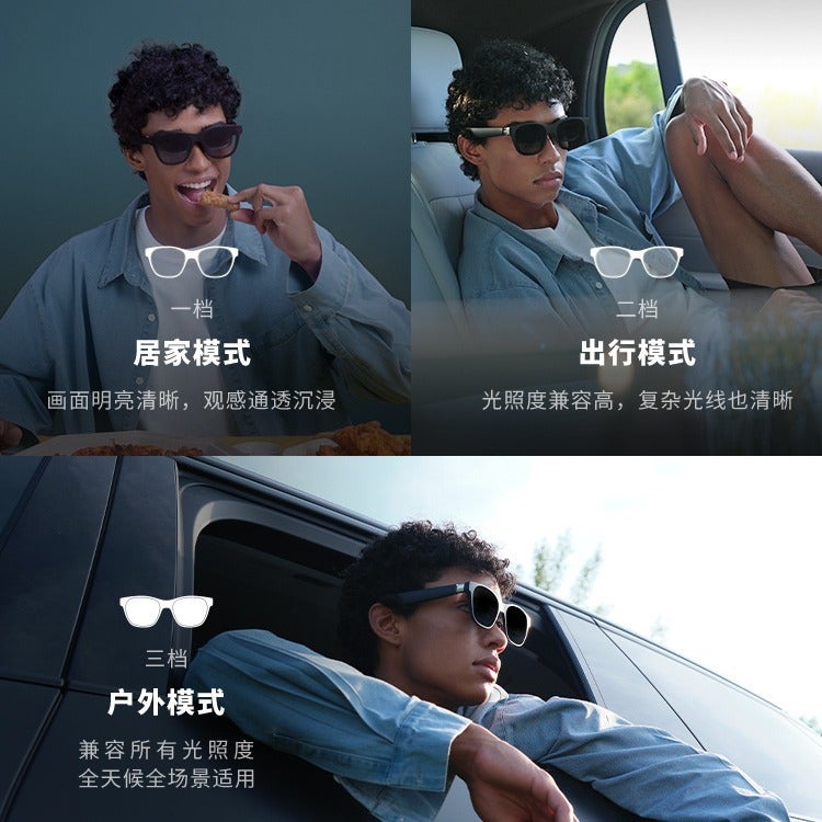 Xreal Air 2 Pro Electrochromic Smart Ar Glasses Portable Projection Aerial Projection Screen Translation Glasses - Image 4