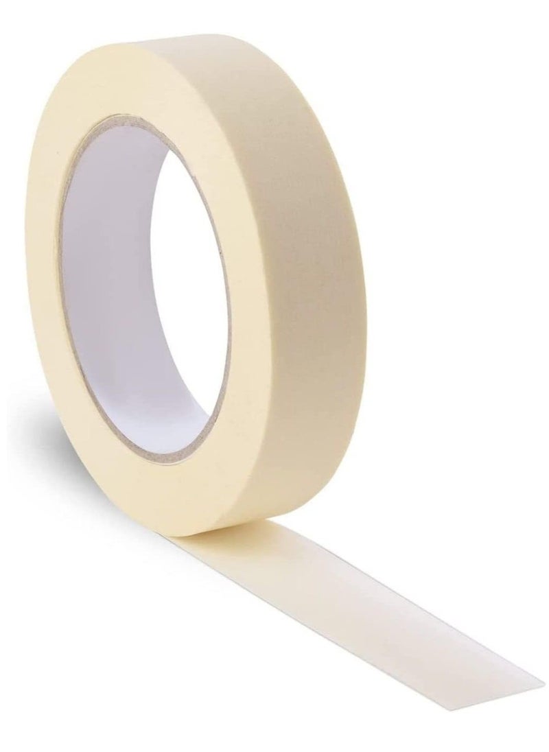 Sharpdo Masking Tape 1 Inch x 20 Yards - Strong Adhesive Tape for Painting, Decorating, DIY, Home, Office, School, and Crafts  - Image 1